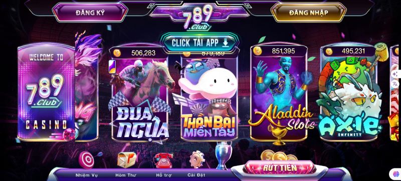 Cổng game nổ hũ 789Club được rất nhiều người yêu thích 