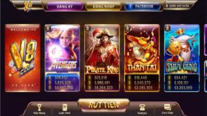 Tựa game Pirate King nổi tiếng nhất tại V8 Club 