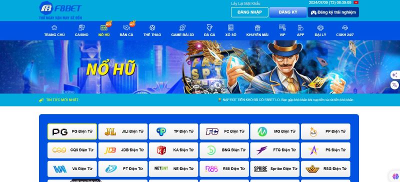 Thông tin khái quát về sân chơi nổ hũ F8bet 